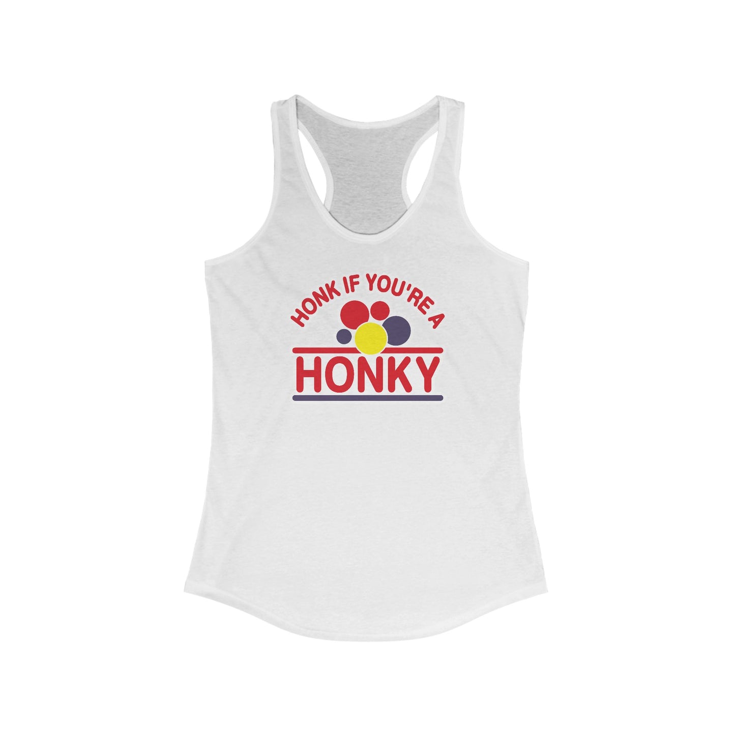Honk If You're A Honky -  Women’s Racerback Tank