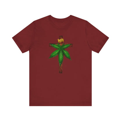 Marijuana Crucifixion - Men's T-Shirt
