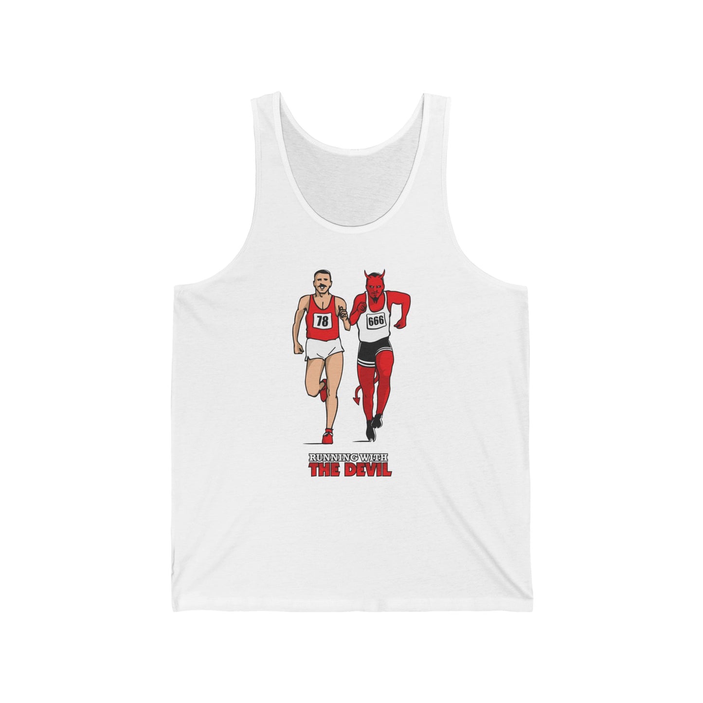 Running With The Devil - Unisex Tank