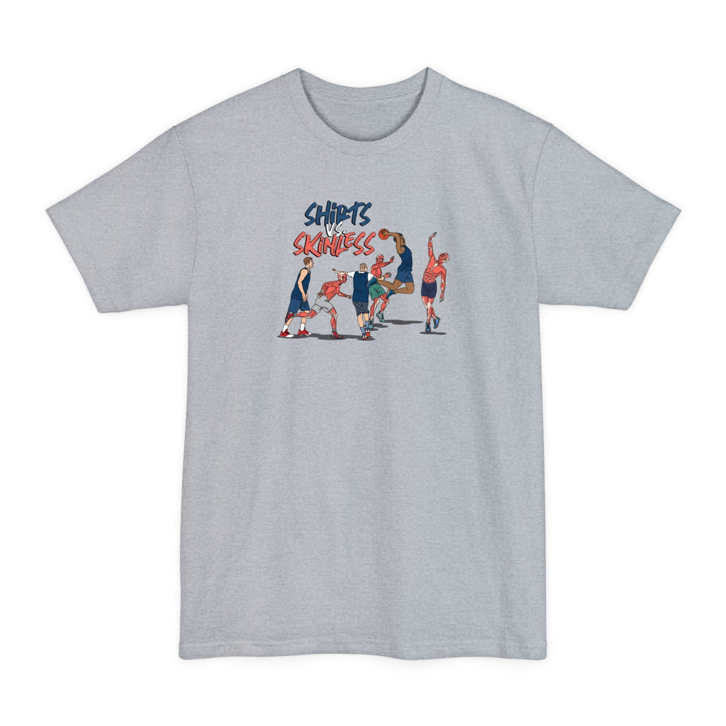 Shirts Vs. Skinless - Men's Tall T-Shirt