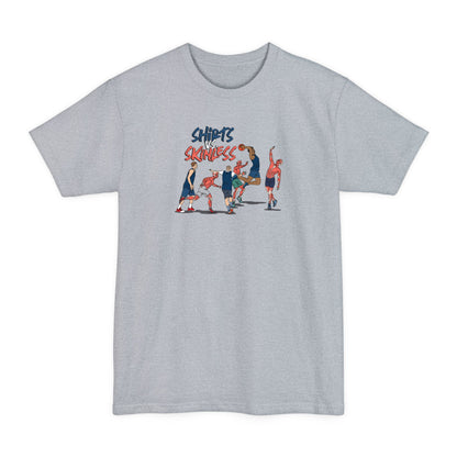 Shirts Vs. Skinless - Men's Tall T-Shirt