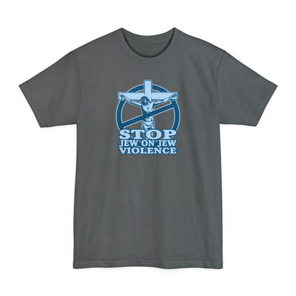 Stop Jew On Jew Violence - Men's Tall T-Shirt