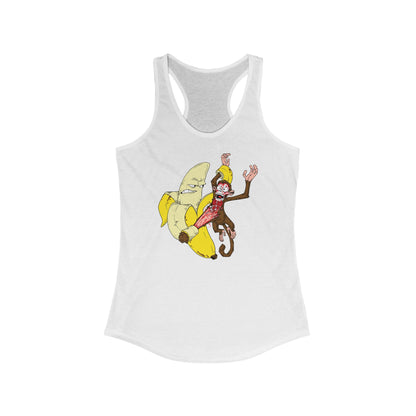 Monkey Peel - Women's Racerback Tank