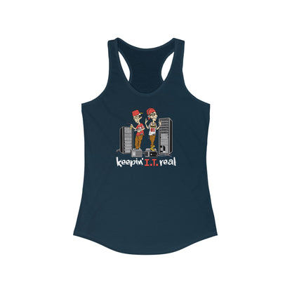 Keepin' I.T. Real  - Women’s Racerback Tank