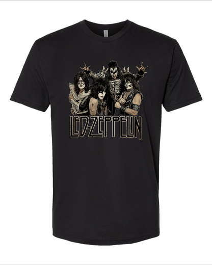 Led Zeppelin (KISS) Parody - Men's T-Shirt