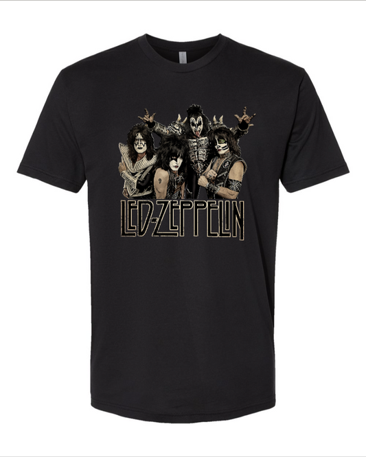 Led Zeppelin (KISS) Parody - Men's T-Shirt