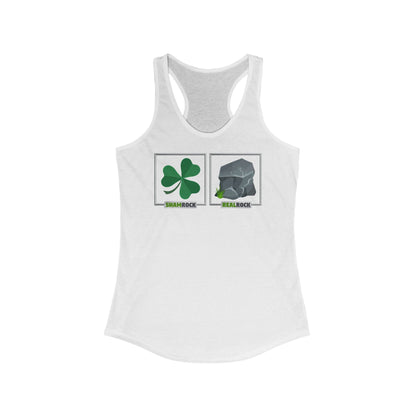 Shamrock Realrock - Women’s Racerback Tank