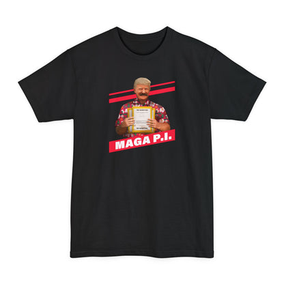 Maga P.I. (Donald Trump) - Men's Tall T-Shirt