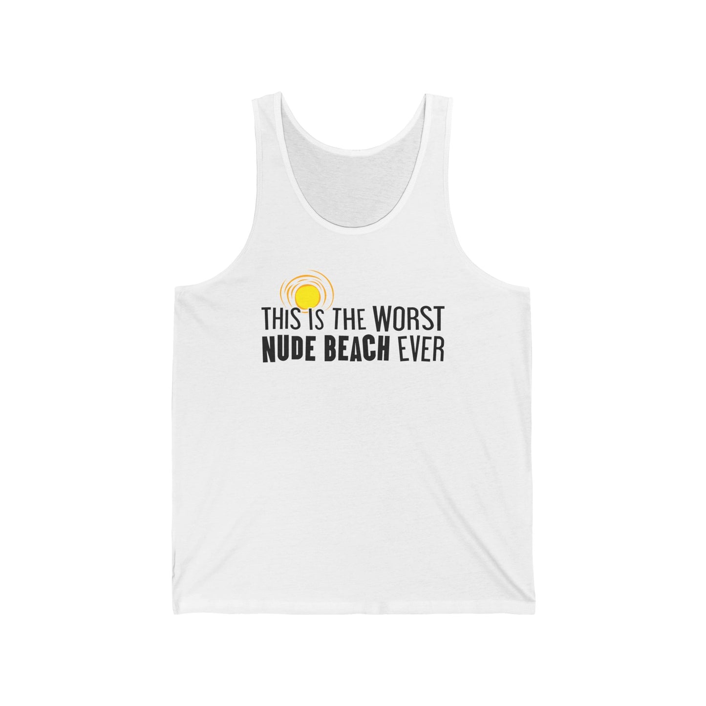 This Is The Worst Nude Beach Eve - Unisex Tank