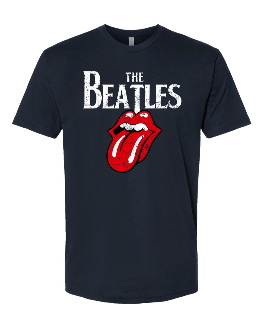 The Beatles (The Rolling Stones) - Men's T-Shirt – T-Shirt Hell The Beatles (The Rolling Stones) - Men's T-Shirt – T-Shirt Hell