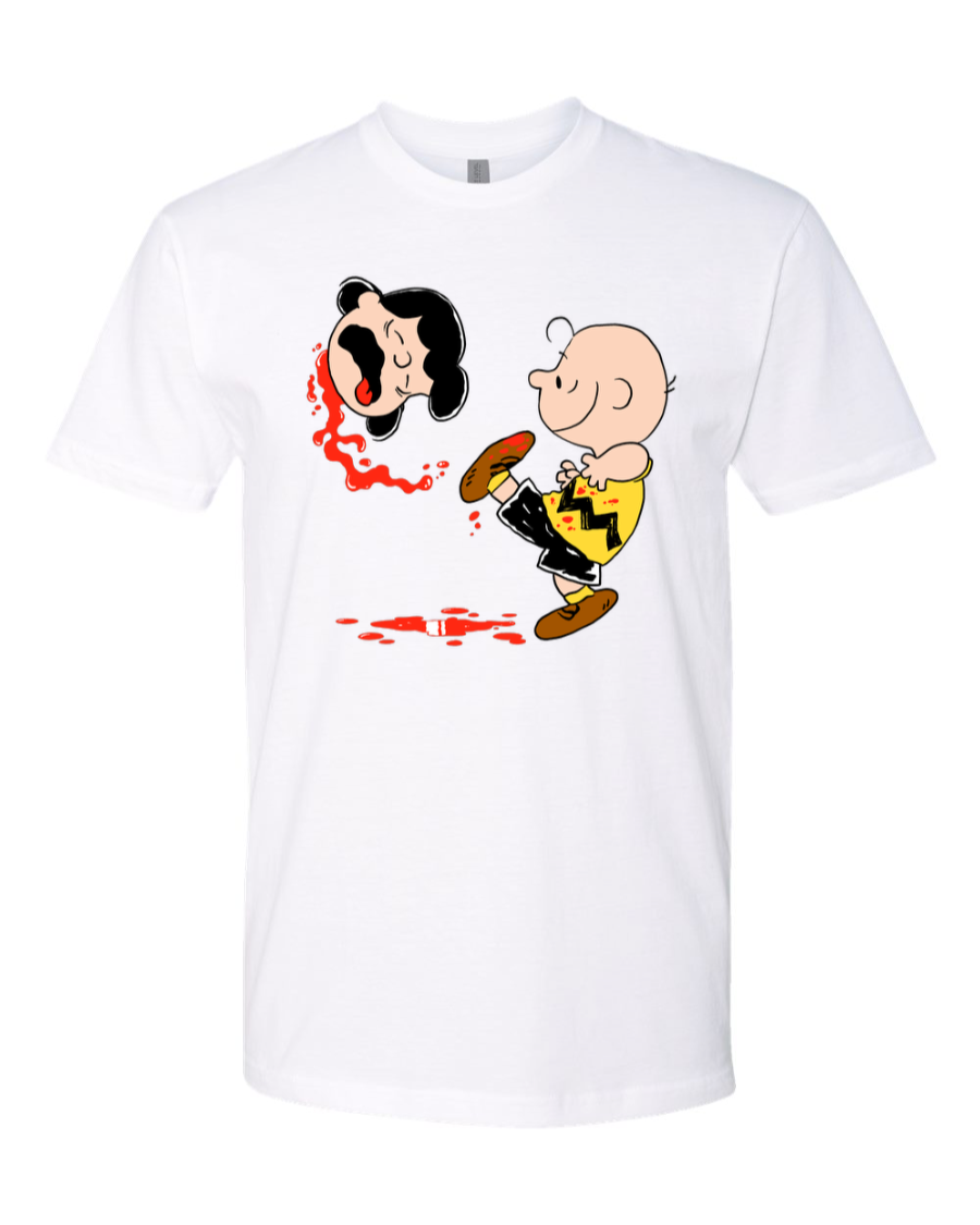 Lucy Is A Punt (Charlie Brown) - Men's T-Shirt
