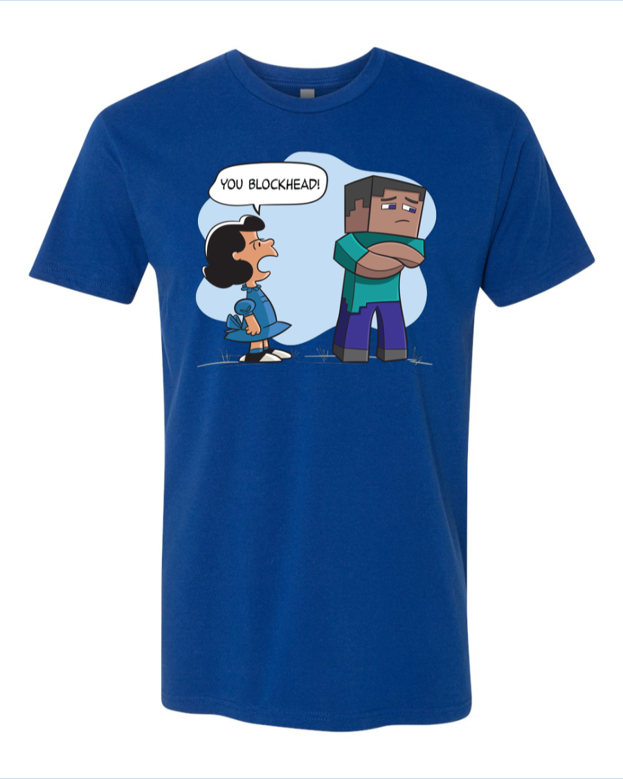You Blockhead (Lucy) - Men's T-Shirt