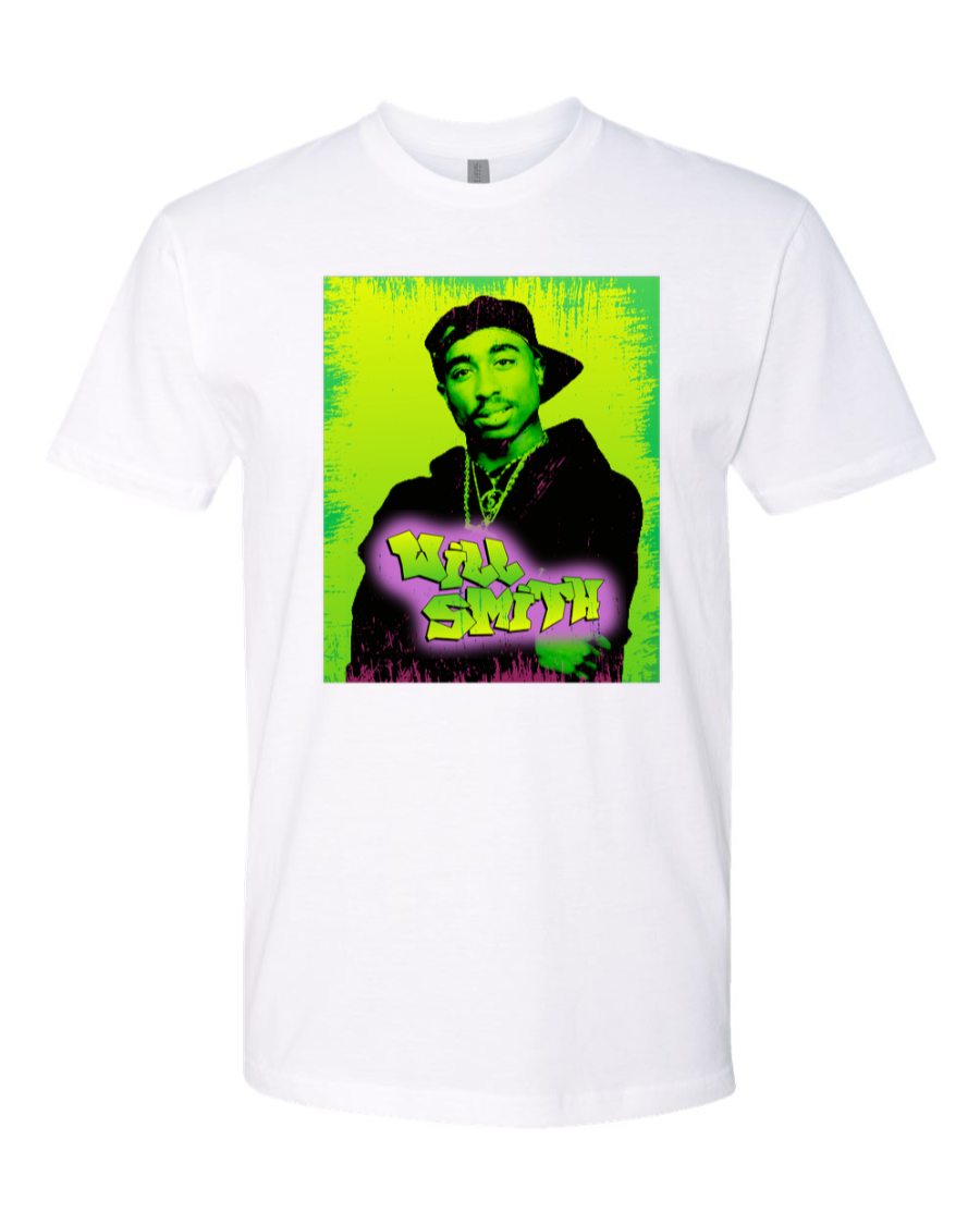 Will Smith (Tupac) Parody - Men's T-Shirt