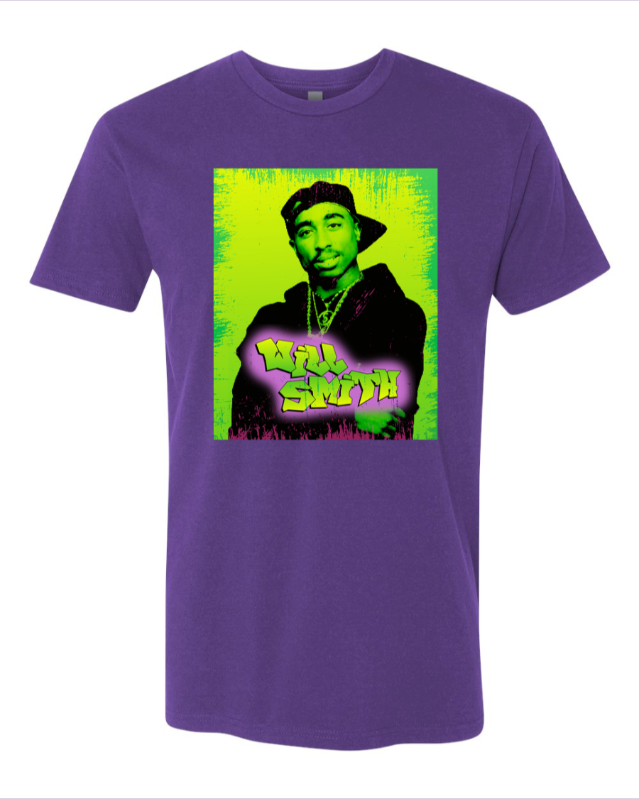 Will Smith (Tupac) Parody - Men's T-Shirt