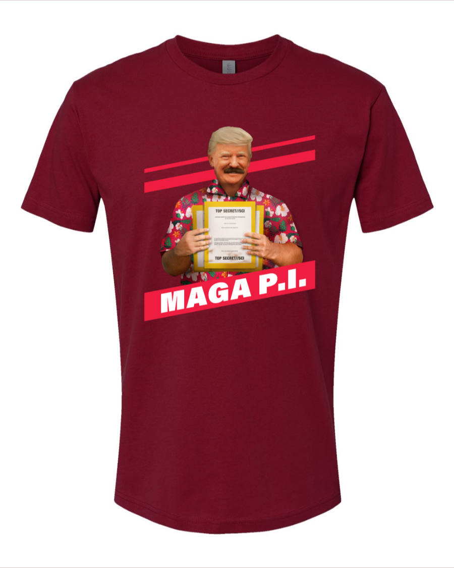 Maga P.I. (Donald Trump) - Men's T-Shirt