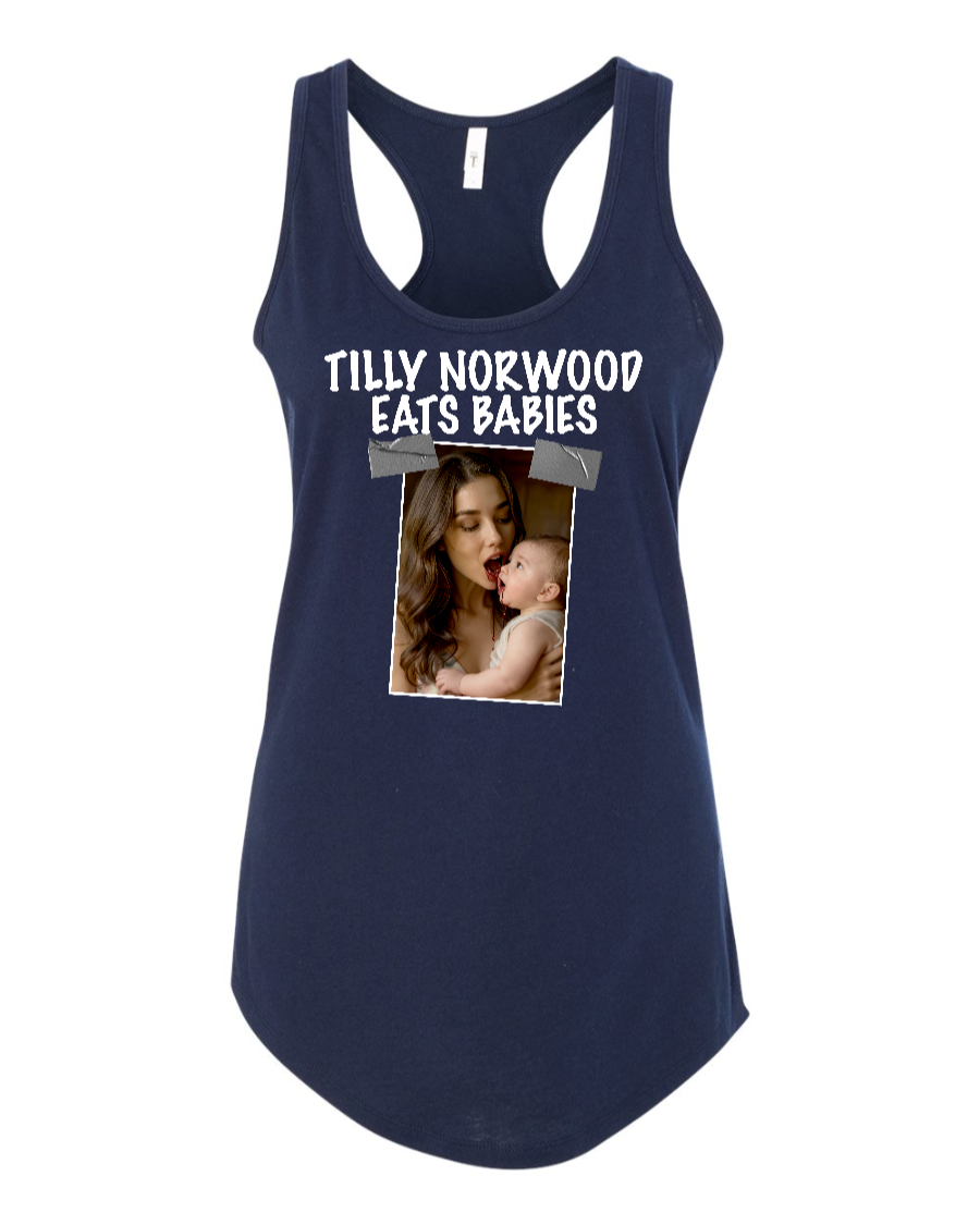 Tilly Norwood (Customizable) - Women's Racerback Tank