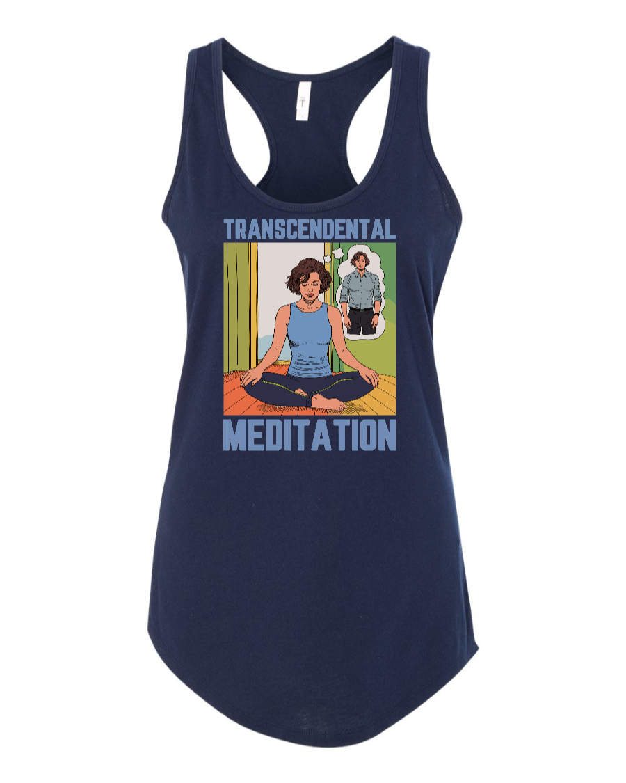 Transcendental Meditation (Customizable) - Women's Racerback Tank