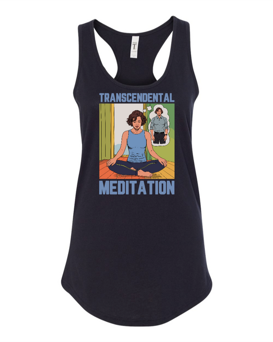 Transcendental Meditation (Customizable) - Women's Racerback Tank