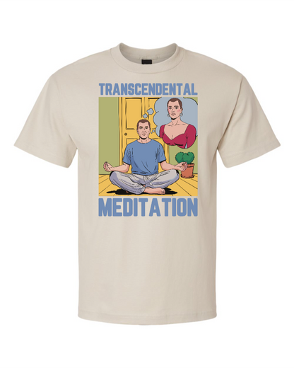 Transcendental Meditation (Customizable) - Men's Heavyweight T-Shirt