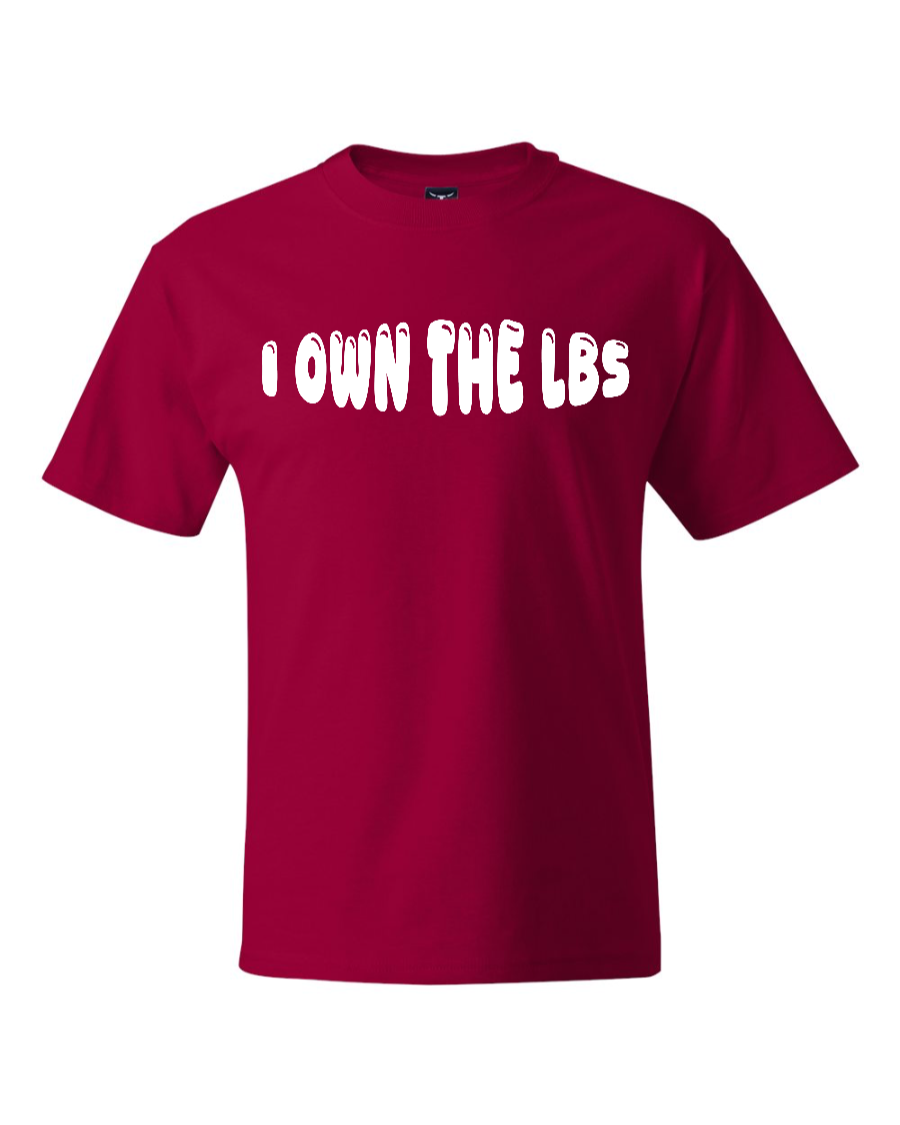 I Own The Lbs - Men's Heavyweight T-Shirt