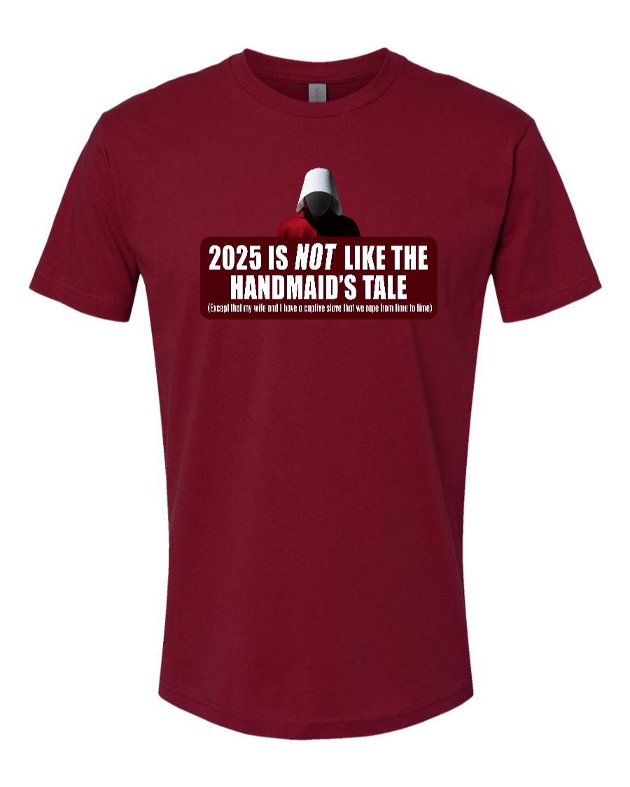 2025 is Not like the Handmaid’s Tale - Men's T-Shirt