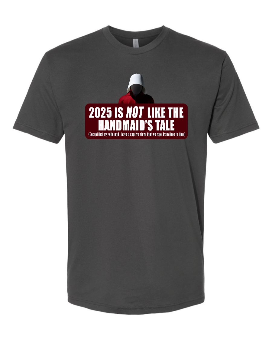 2025 is Not like the Handmaid’s Tale - Men's T-Shirt