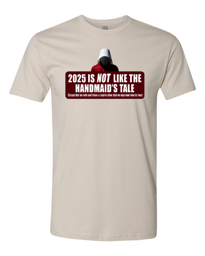 2025 is Not like the Handmaid’s Tale - Men's T-Shirt