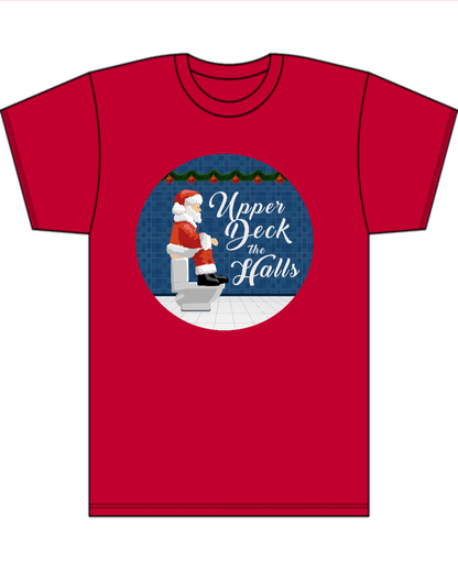 Upper Deck The Halls - Men's Tall T-Shirt