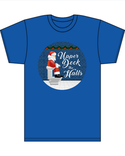 Upper Deck The Halls - Men's Tall T-Shirt