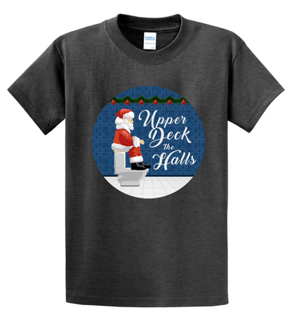 Upper Deck The Halls - Men's Tall T-Shirt