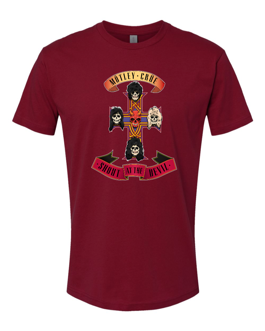 Motley Roses - Appetite For The Devil - Men's T-Shirt