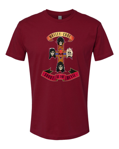 Motley Roses - Appetite For The Devil - Men's T-Shirt