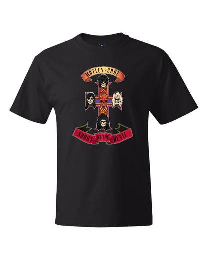 Motley Roses - Appetite For The Devil - Men's Heavyweight T-Shirt