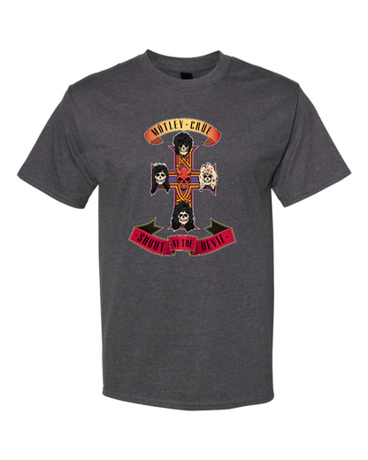 Motley Roses - Appetite For The Devil - Men's Heavyweight T-Shirt