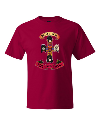 Motley Roses - Appetite For The Devil - Men's Heavyweight T-Shirt