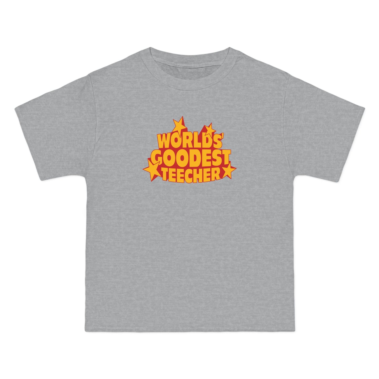 Worlds' Goodest Teecher - Men's Heavyweight T-Shirt