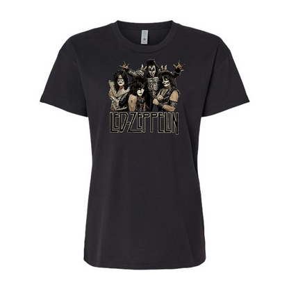 Led Zeppelin (Kiss) - Women's T-Shirt