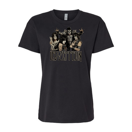 Led Zeppelin (Kiss) - Women's T-Shirt