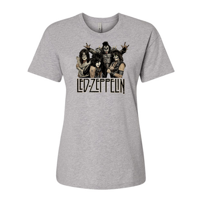 Led Zeppelin (Kiss) - Women's T-Shirt