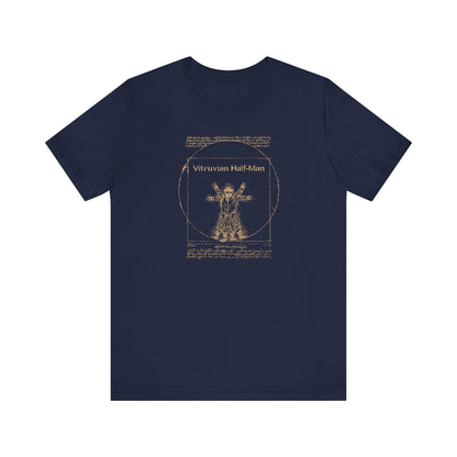 Vitruvian Half-Man - Men's T-Shirt