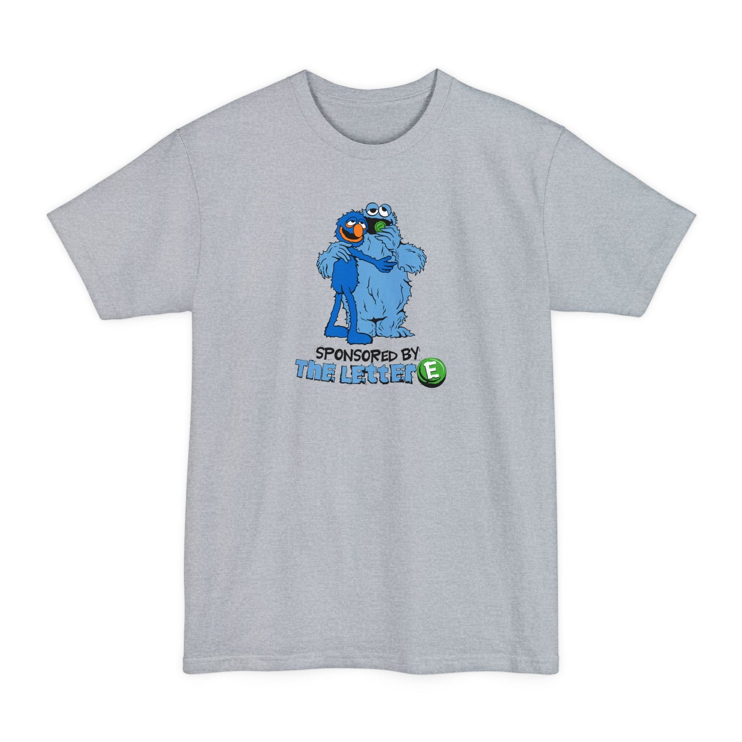 Sponsored By The Letter E - Men's Tall T-Shirt