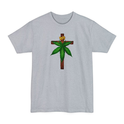 Marijuana Crucifixion - Men's Tall T-Shirt