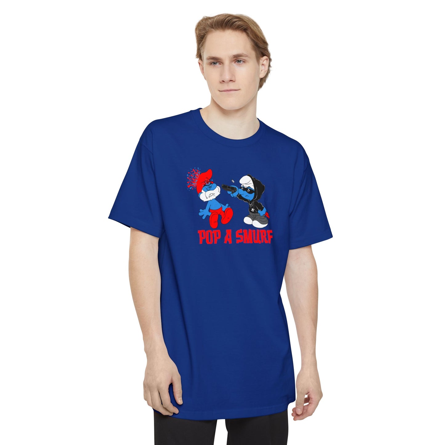 Pop A Smurf - Men's Tall T-Shirt