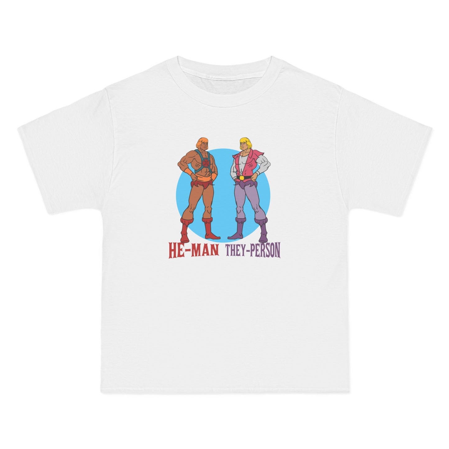 He-Man They-Person - Men's Heavyweight T-Shirt