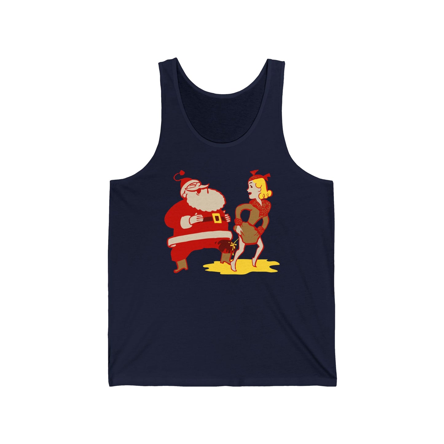 I Saw Mommy Pissing On Santa Claus - Unisex Tank