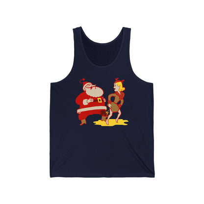 I Saw Mommy Pissing On Santa Claus - Unisex Tank