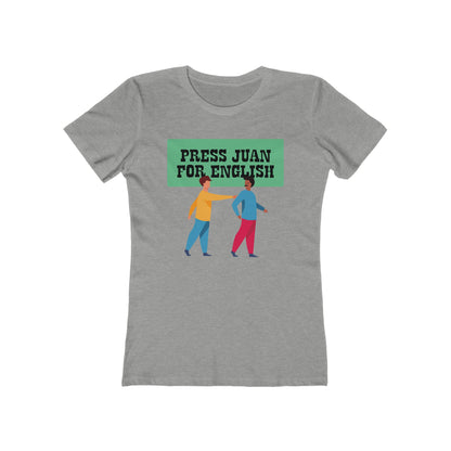 Press Jiun For English - Women’s T-Shirt