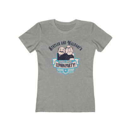 Statler And Waldorf's Famous Annual Lemon Party! (The Muppets) - Women’s T-Shirt