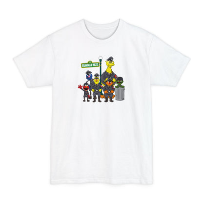 Grammar Nazis (Sesame Street) - Men's Tall T-Shirt