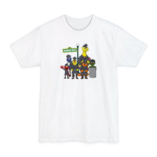Grammar Nazis (Sesame Street) - Men's Tall T-Shirt